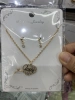 Alloy strass collar set details Picture